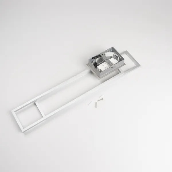 Plafoniera LED LED/40W/230V cromo opaco