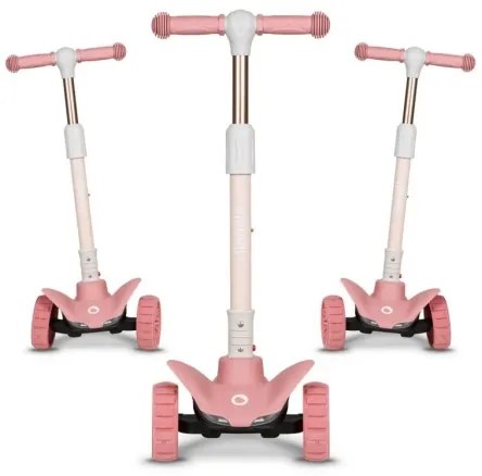 Lionelo - Monopattino per bambini TIMMY rosa