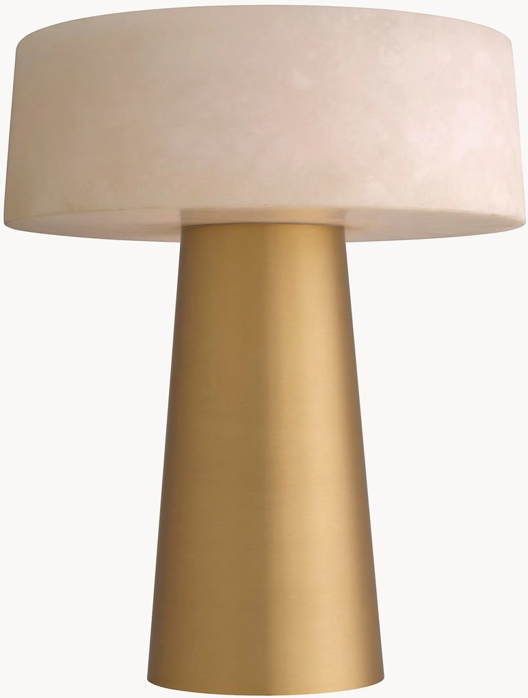 Lampada da tavolo in alabastro Cinco