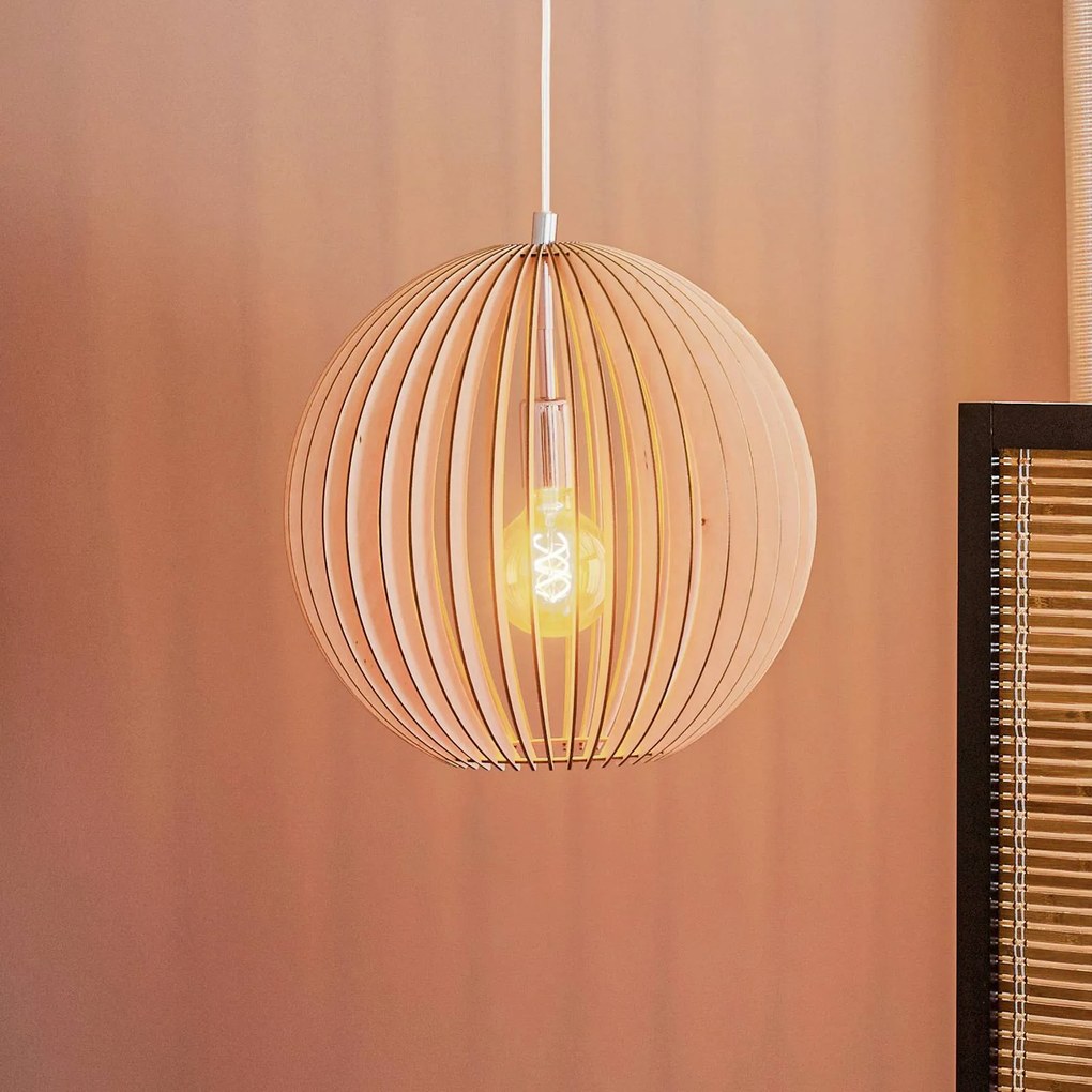 Lampada a sospensione Paz Argon, dimmerabile, Cromo / Argento, Soggiorno / Sala da pranzo, Metallo, Scandinavo, Lampada a sospensione