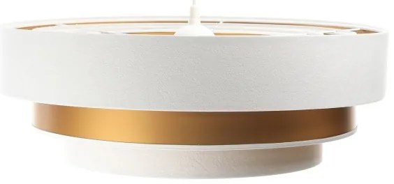 Lampadario su filo TRINITI 1xE27/60W/230V bianco/dorato