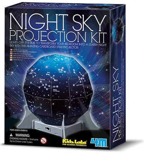 Mappa del cielo notturno 3D