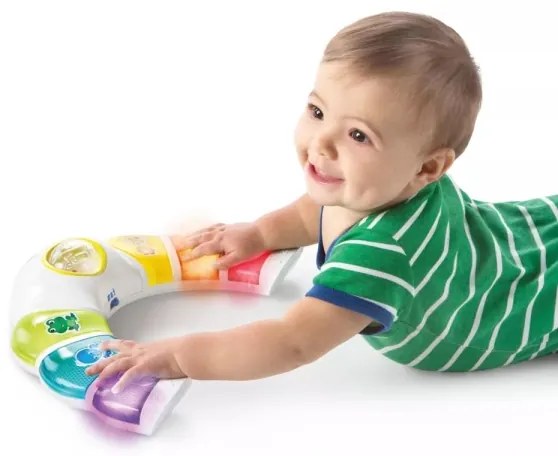 Baby Einstein - Giocattolo luminoso GLOW&amp;DISCOVER 3xAA