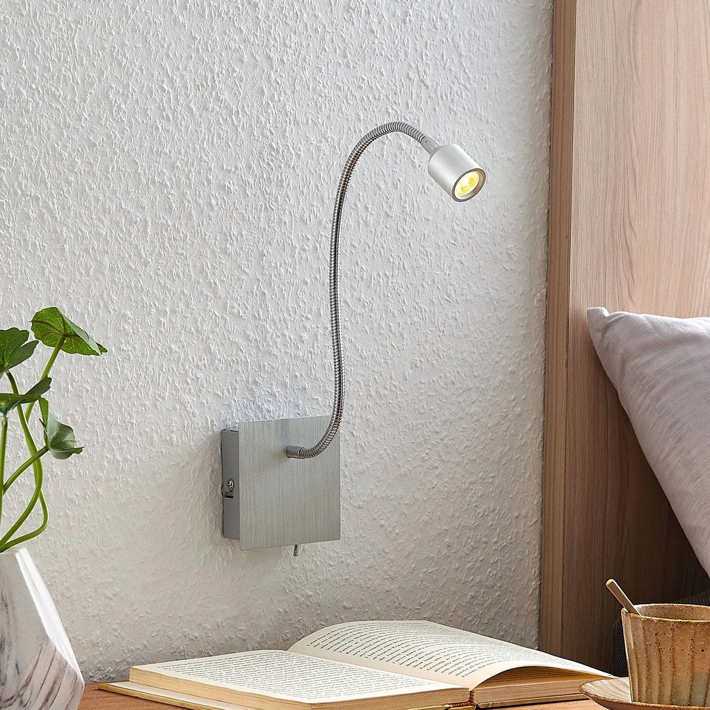 Lindby Anjalee applique a LED braccio flessibile