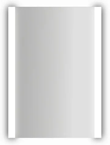Specchio con illuminazione integrata completo di faretto bagno rettangolare L 50 x H 70 x P 2.5 cm
