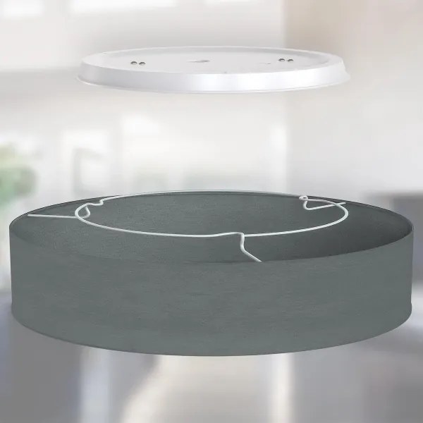 BK Licht 1393 - Plafoniera LED LED/20W/230V grigio