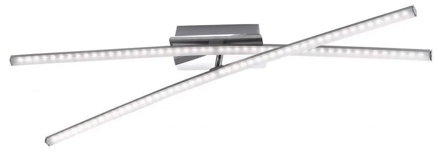 Leuchten Direkt 11272-55 - Lampadario LED da superficie SIMON 2xLED/8W/230V cromo opaco