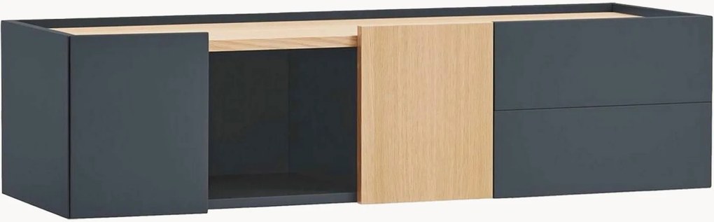 Credenza bassa da parete in legno Otto