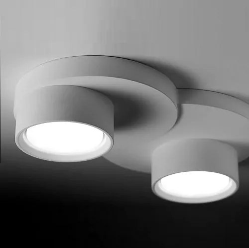 DEMETRA Soffitto 2 Luci Sforzin Lampade in gesso