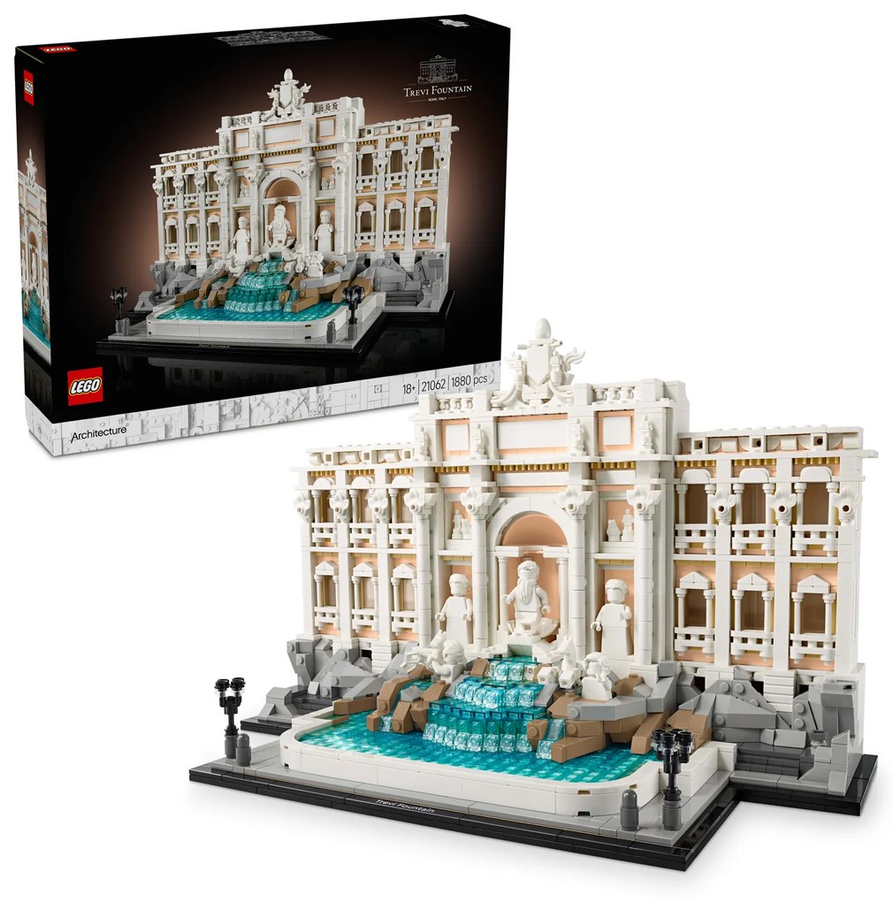 Fontana di Trevi Lego Architecture