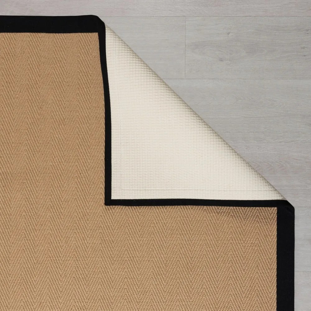 Runner in iuta di colore naturale 60x600 cm Kira - Flair Rugs