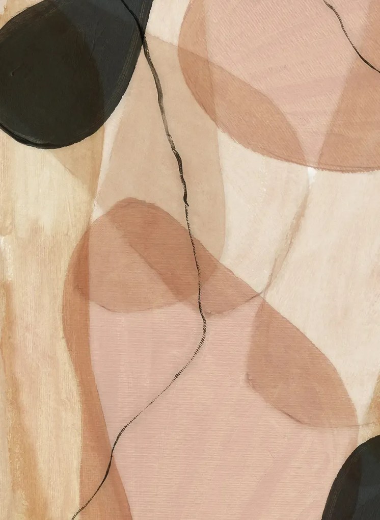 Rebel Walls Carta da parati panoramica Asana - Dusty Pink