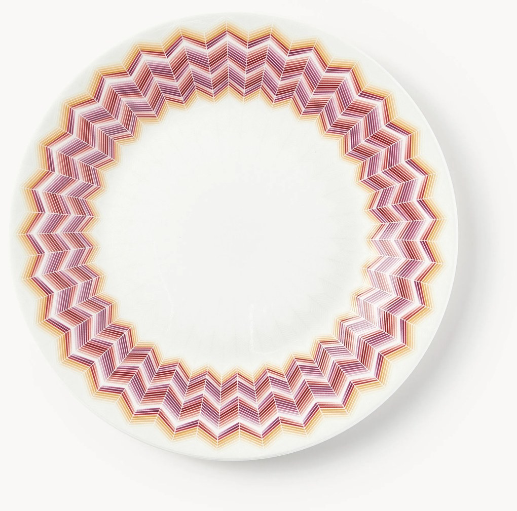 Set di 6 tazzine da caffè con piattini in porcellana Fine Bone China Jenkins