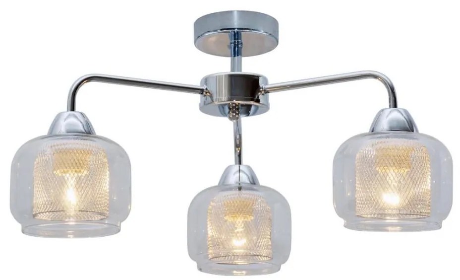 Lampadario a plafone RAY 3xE14/40W/230V