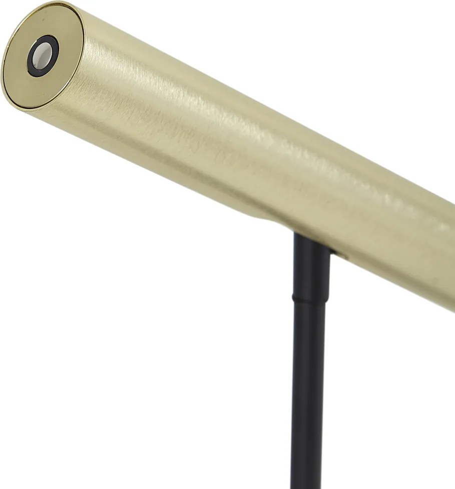 Lampada da tavolo moderna oro con LED e dimmer touch - Neva