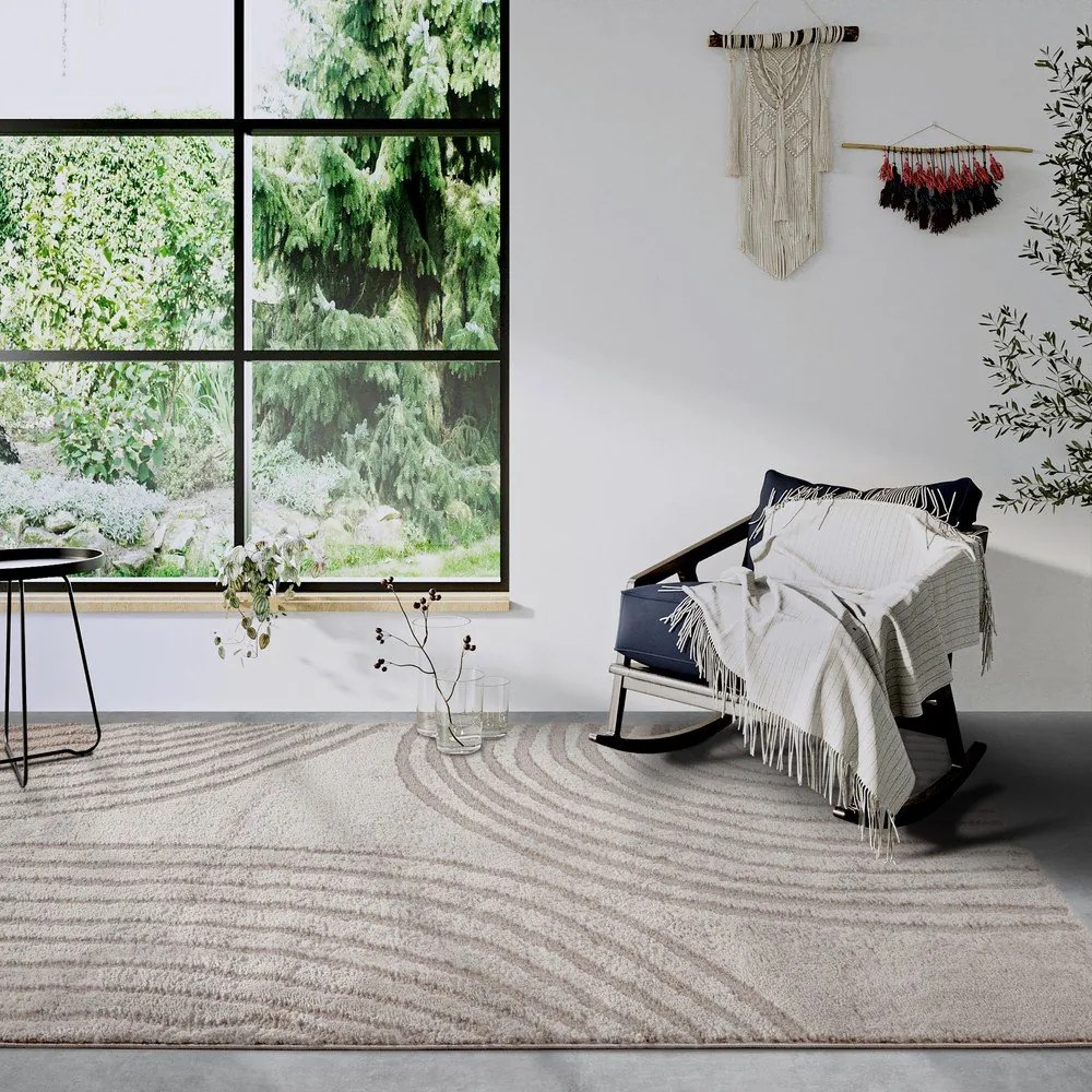 Tappeto beige 80x120 cm Pigment Beige - Elle Decoration