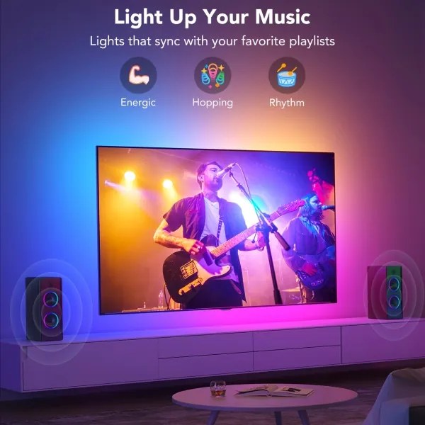 Govee - Retroilluminazione SMART LED per TV 40-50" RGBIC Wi-Fi