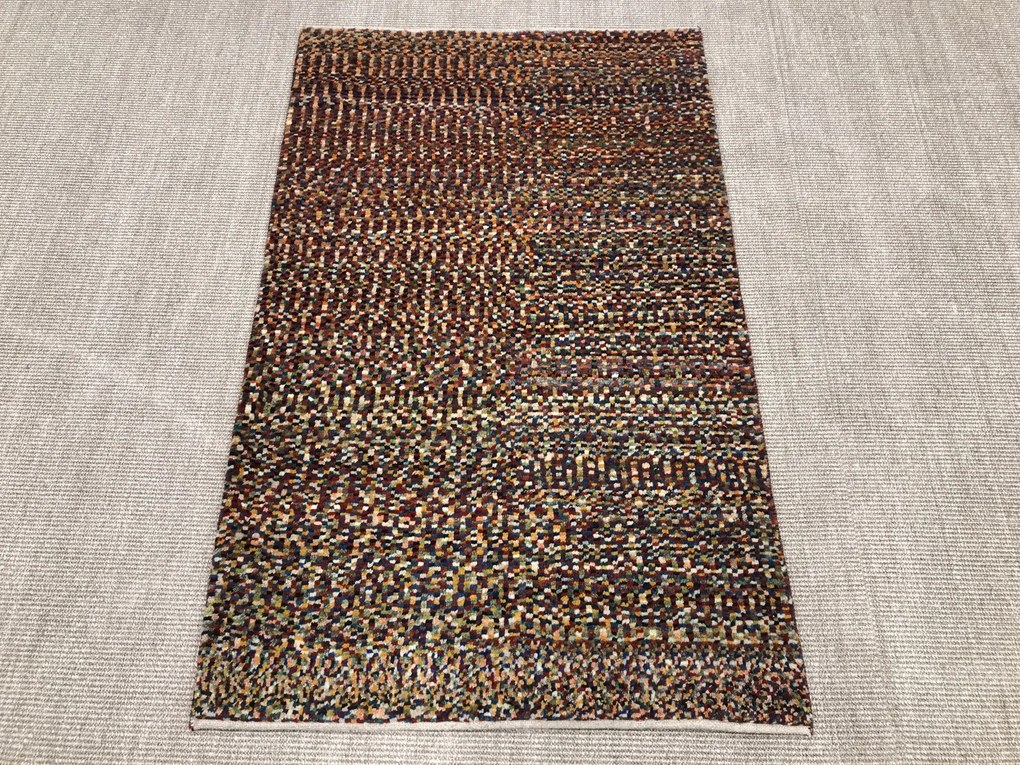 Gabbeh Tappeto 90x140 (Iran) Annodato A Mano
