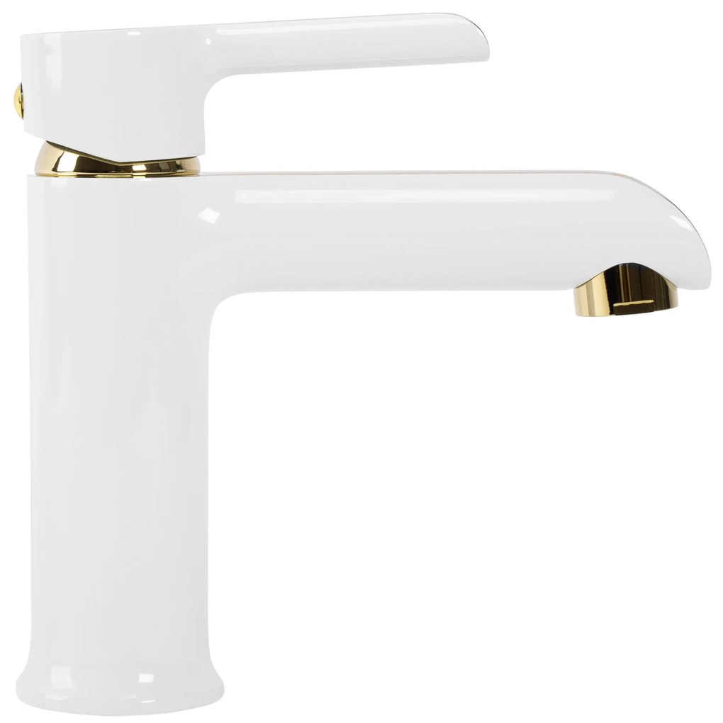 Rubinetto da bagno Rea MELIA white gold Low