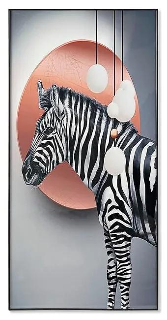 Quadro DKD Home Decor Zebra (80 x 3 x 160 cm) (2 Unità)
