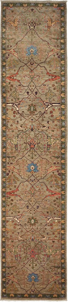 Ariana Tappeto orientale 410x90 (Pakistan) Annodato A Mano