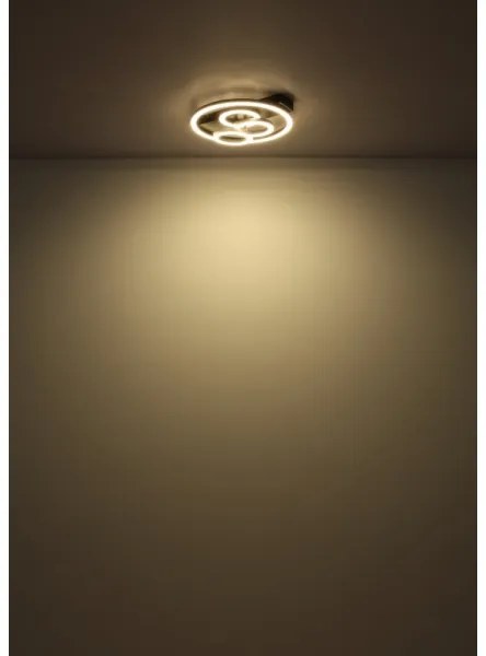 Globo 48040-40 - Lampada da soffitto LED dimmerabile DARRYL I 40W/230V, misure 35x33 cm + telecomando