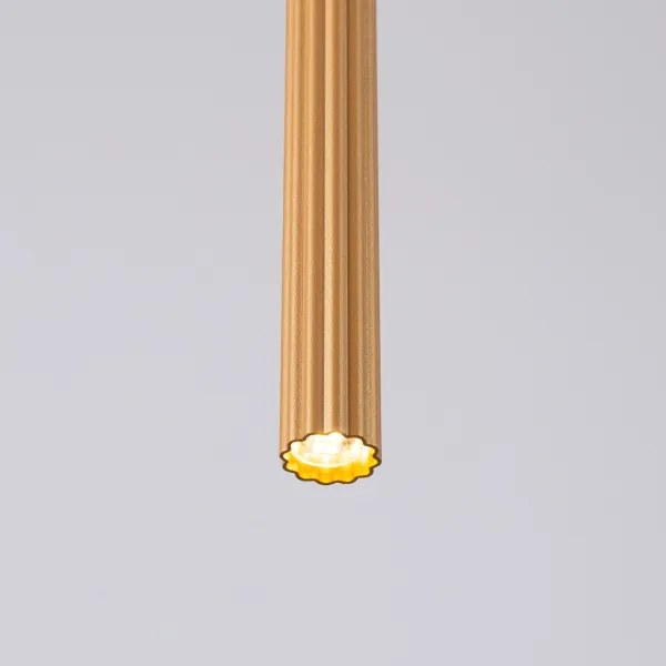 Sollux SL.1339 - Lampadario a sospensione con filo ARCHE 1xG9/8W/230V oro