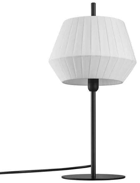 Nordlux - Lampada da tavolo DICTE 1xE14/40W/230V bianco/nero