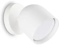 Applique Da Parete Contemporaneo Dodo Metallo Bianco 1 Luce Gx53 15W 3000K Ip20