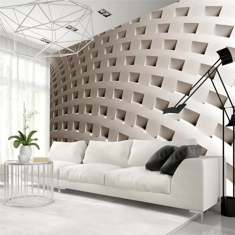 Fotomurale  The Construction of Modernity  Colore Beige, Dimensioni e Misure 250x175