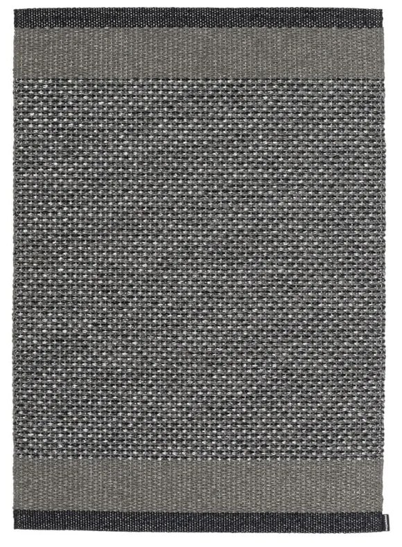 Tappeto da interno/esterno color antracite 60x85 cm Edit Charcoal – Pappelina
