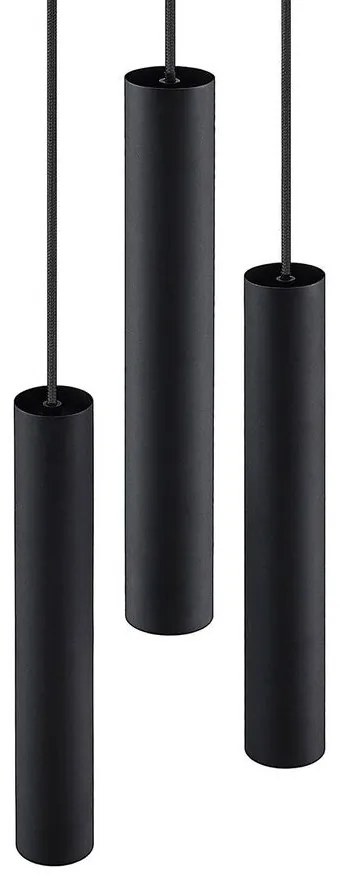 Lindby - Joffrey Cluster Lampada a Sospensione Black Lindby