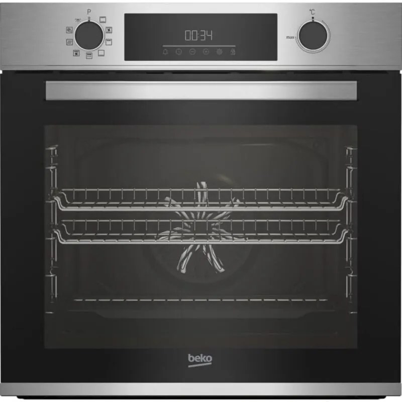 Beko Bbie12301xmp Forno Da Incasso Elettrico Ventilato 72lt 9 Funzioni Classe A Inox