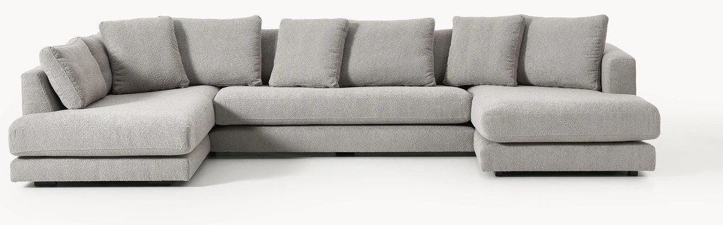 Divano panoramico in bouclé Tribeca