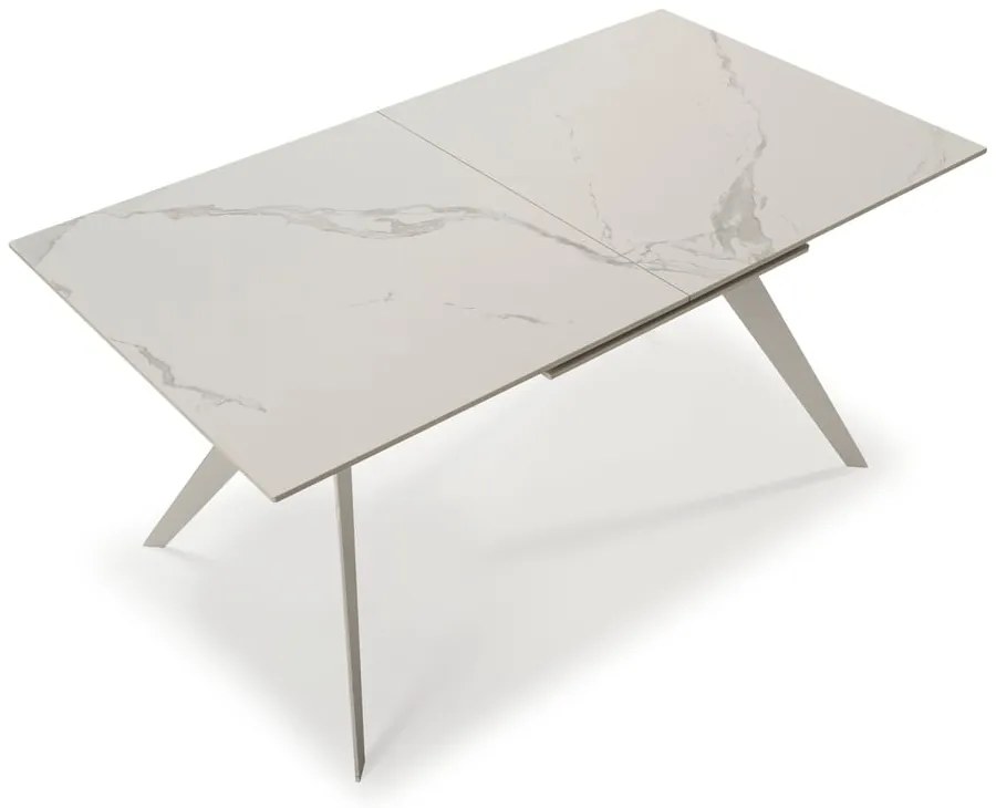 Tavolo da pranzo in ceramica 90x160 cm Lula - Marckeric