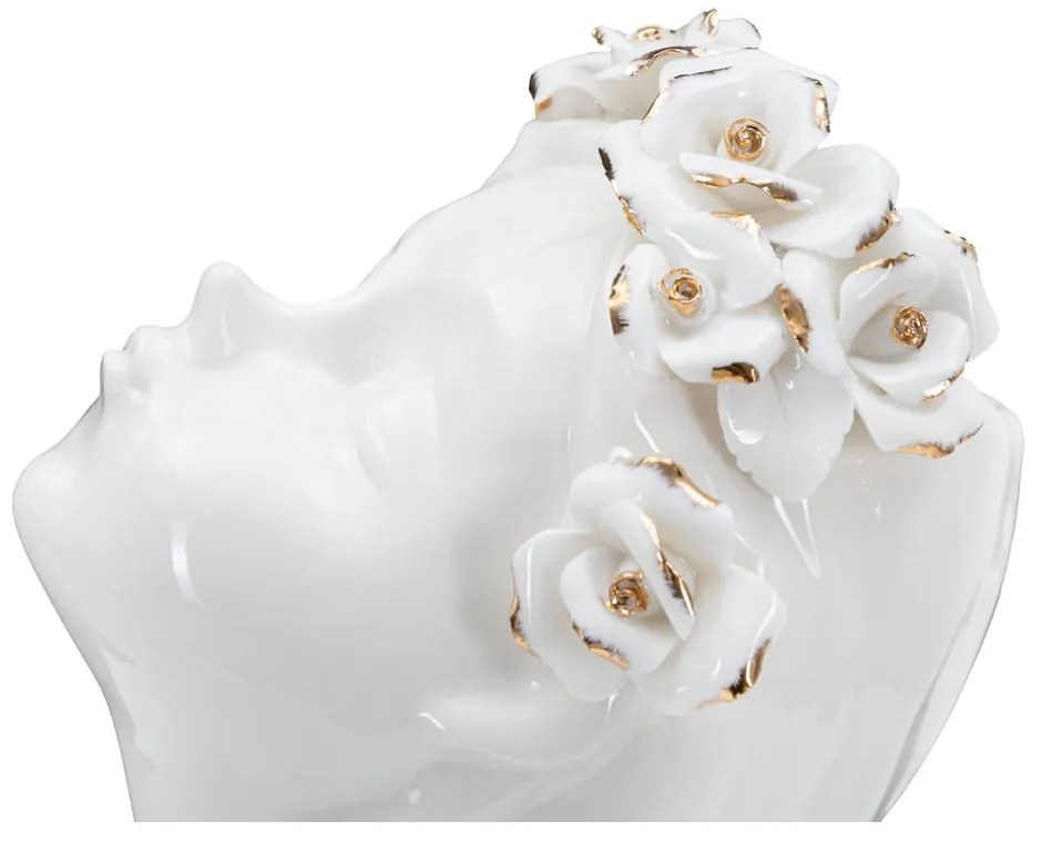 Vaso in porcellana bianca Young Lady - Mauro Ferretti