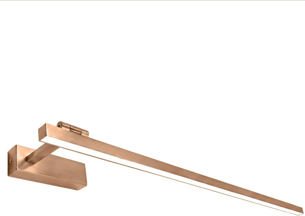 Applique da bagno LED SWE039-1W 80cm BRUSH COPPER