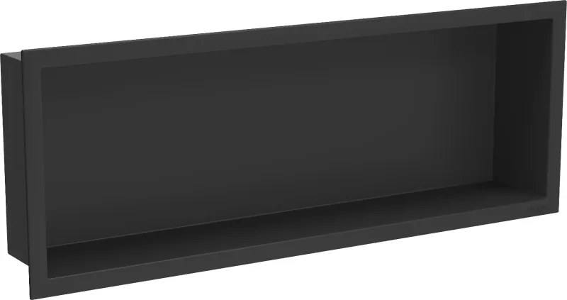 Mexen X-Wall-R mensola da incasso con flangia 60 x 20 cm, nera - 1970602010
