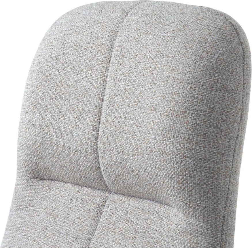 Poltrona da relax grigio chiaro girevole Manning – Unique Furniture