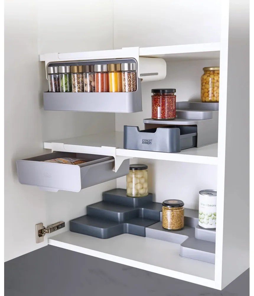 Set di portacoperchi senza foratura in plastica 4 pz CupboardStore – Joseph Joseph