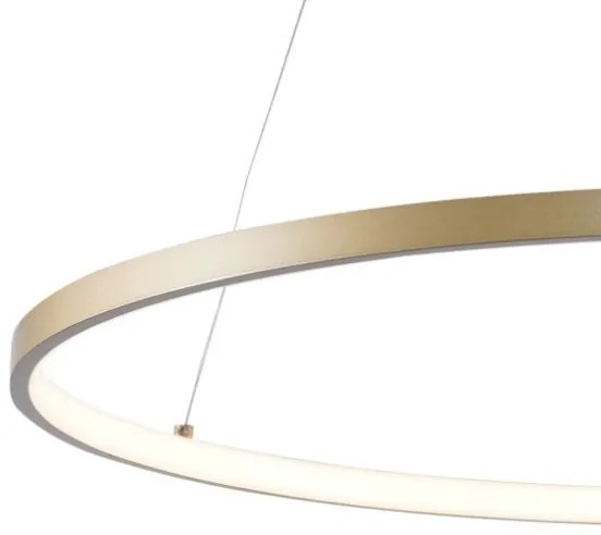 Zuma Line 2023201-GD80 - Lampadario LED su cavo BRENO LED/36W/230V 3000/4000/600