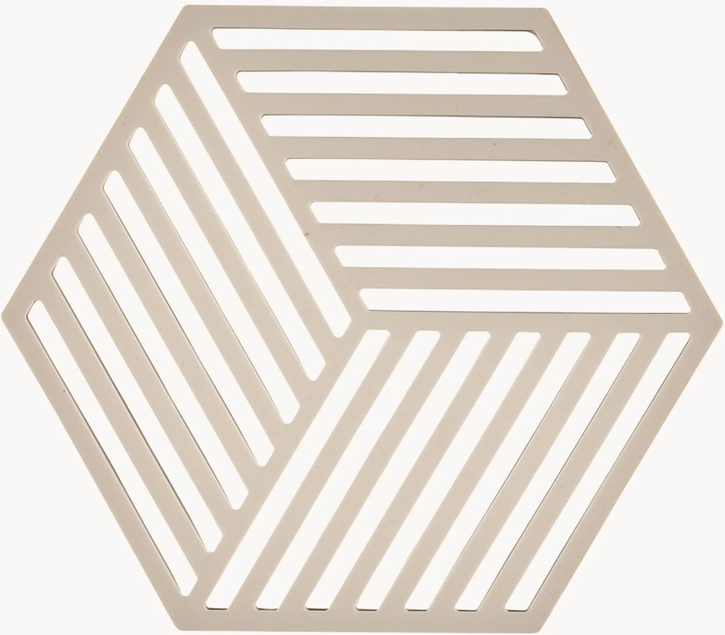 Set di 12 sottobicchieri in silicone Hexagon
