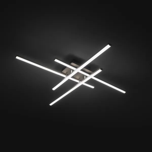 Brilagi - Plafoniera LED STRIPES LED/37W/230V argento