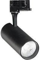 Illuminazione A Binario Contemporanea Fox Alluminio Nero Led 15W 4000K Ip20