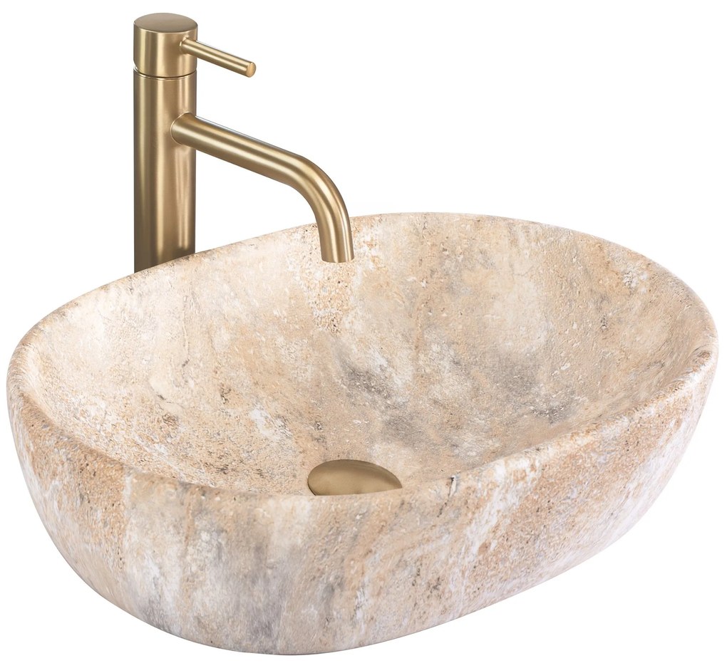 Lavabo da appoggio Rea Amelia SAVANA MATT