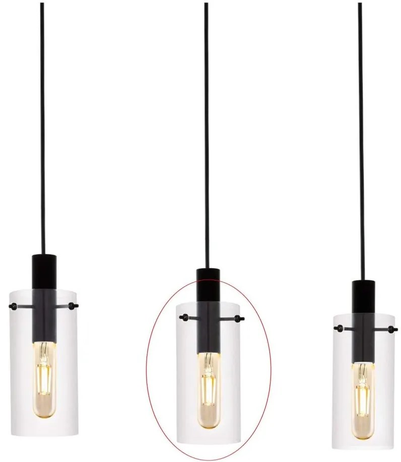 Eglo - Vetro di ricambio per lampadario MONTEFINO diametro 11 cm