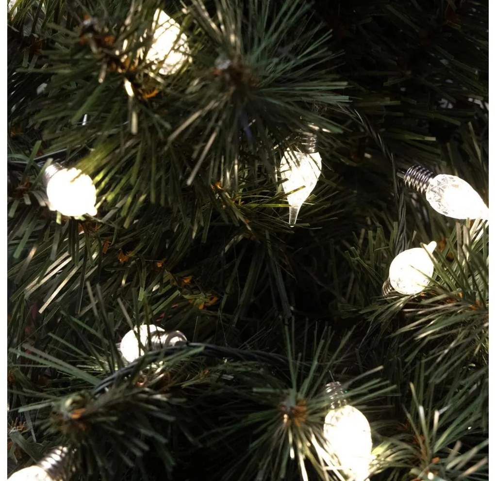 Catena luminosa natalizia LED da esterno LINE, 200 LED, 12,75 m, IP44, bianco caldo