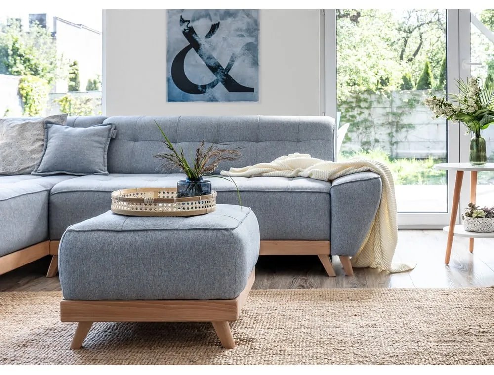 Poggiapiedi azzurro Dazzling Daisy - Miuform