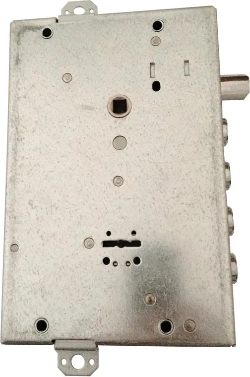 Serratura a incasso 638032800F doppia mappa per porta d'ingresso, entrata 6.3 cm, interasse 85 mm