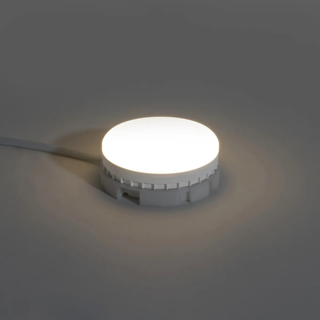 Set di 5 Lampadine LED GX53 dimmerabili a 3 fasi 9W 900 lm 3000K